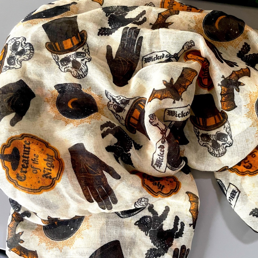 Women’s Fall Halloween Inspired Infinity Scarf